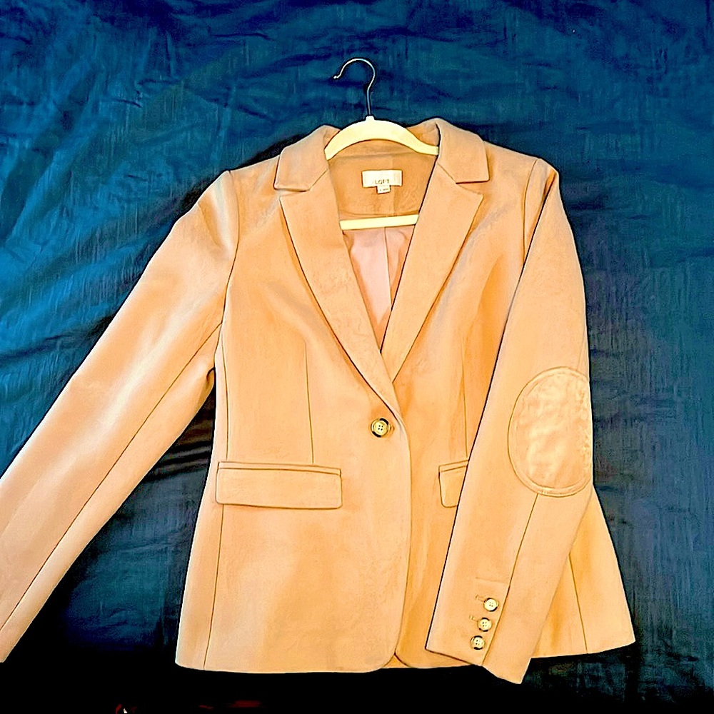 Tan Loft jacket size 4